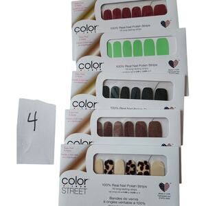 Color Street Nail Strip Bundle #4